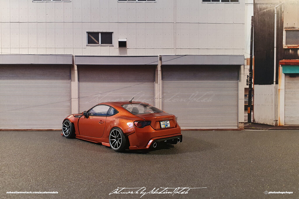 Aoshima Toyota GT86 RocketBunny V1 Built by Sebastian Motsch