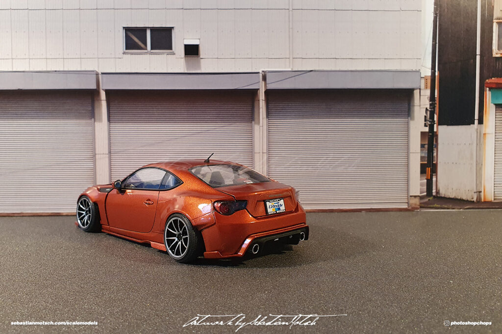 Aoshima Toyota GT86 RocketBunny V1 Built by Sebastian Motsch