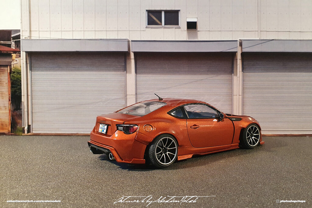 Aoshima Toyota GT86 RocketBunny V1 Built by Sebastian Motsch