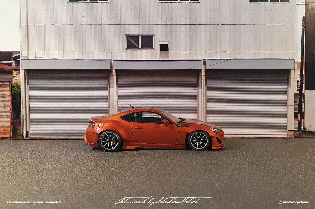 Aoshima Toyota GT86 RocketBunny V1 Built by Sebastian Motsch