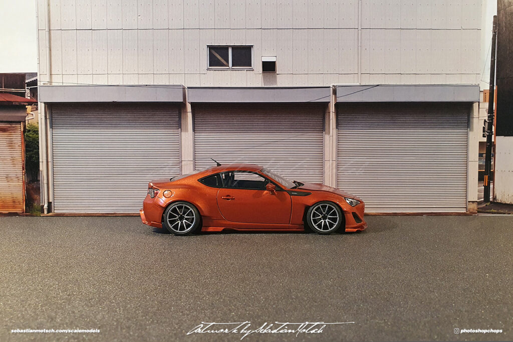 Aoshima Toyota GT86 RocketBunny V1 Built by Sebastian Motsch