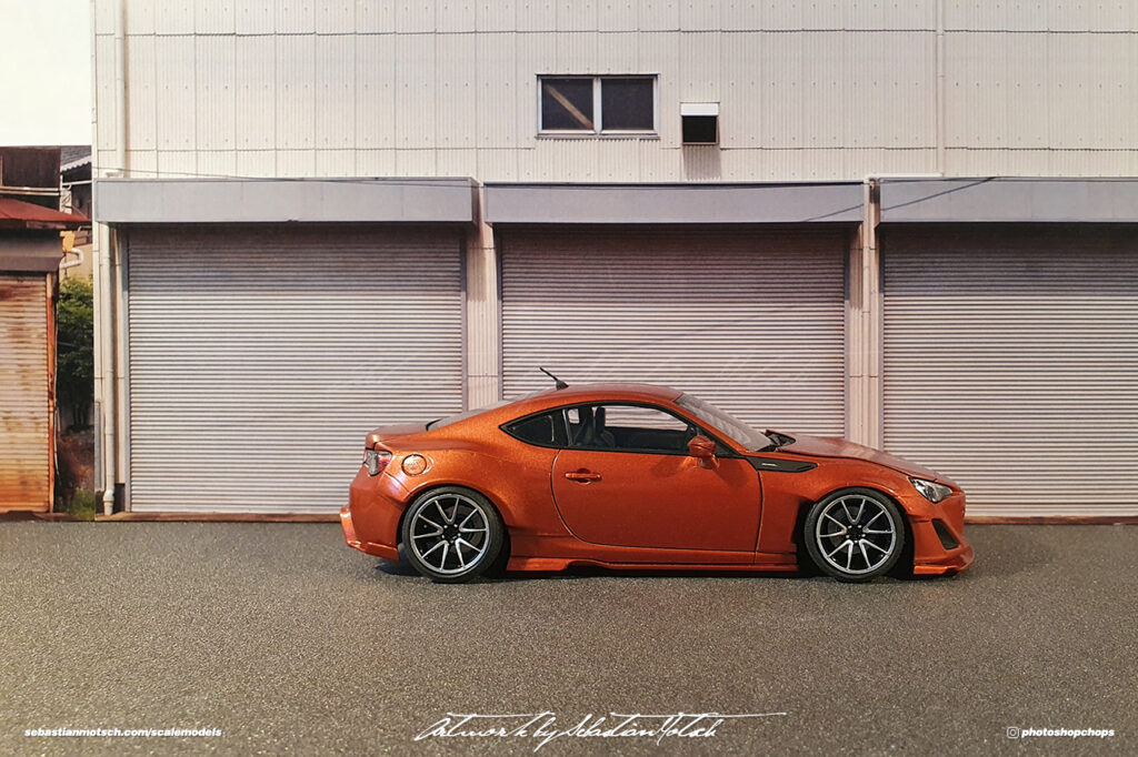 Aoshima Toyota GT86 RocketBunny V1 Built by Sebastian Motsch