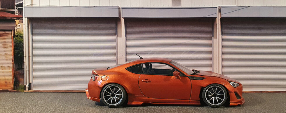 Aoshima Toyota GT86 RocketBunny V1 Built by Sebastian Motsch