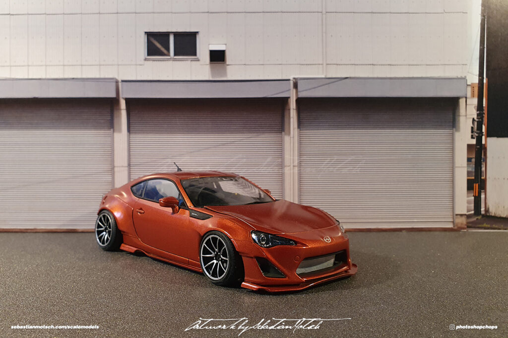 Aoshima Toyota GT86 RocketBunny V1 Built by Sebastian Motsch