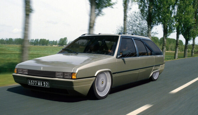 Citroen BX Break Custom Photoshop by Sebastian Motsch