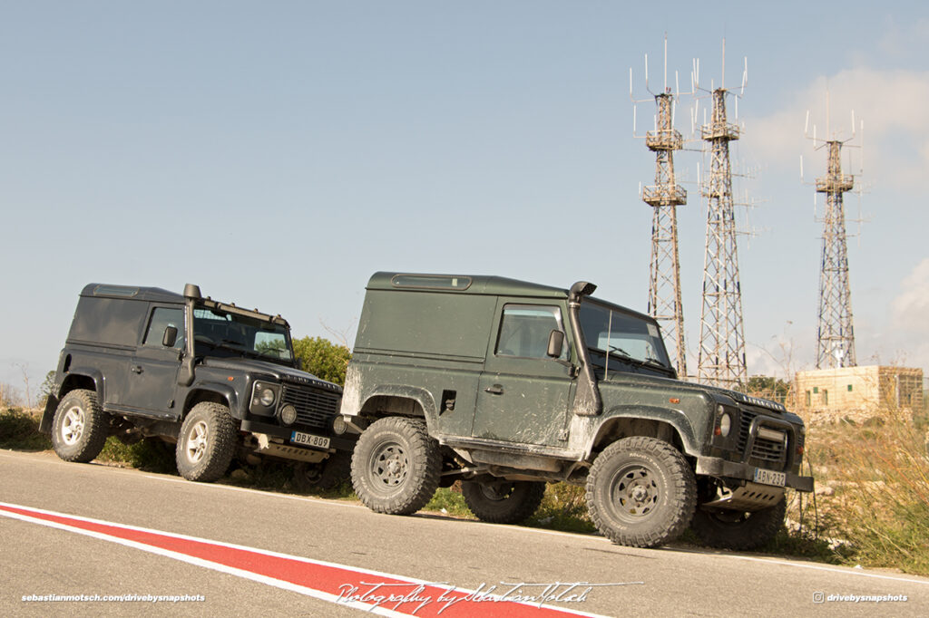 Land Rover Defender 90 Vans Malta Drive-by Snapshot by Sebastian Motsch