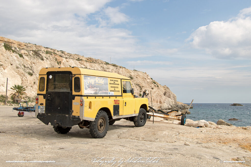 Land Rover Series III LWB Van Malta Gozo Drive-by Snapshot by Sebastian Motsch rear