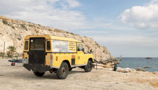 Land Rover Series III LWB Van Malta Gozo Drive-by Snapshot by Sebastian Motsch rear