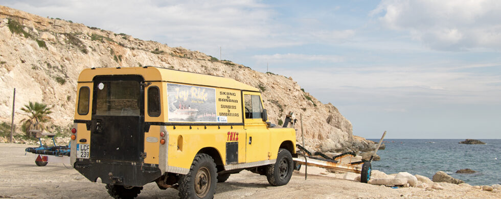 Land Rover Series III LWB Van Malta Gozo Drive-by Snapshot by Sebastian Motsch rear