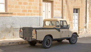 Land Rover Series III Pickup 109 Malta Gozo Drive-by Snapshot by Sebastian Motsch rear
