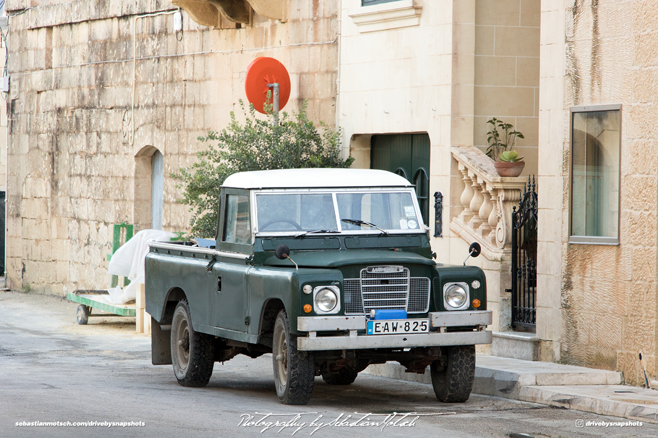 Land Rover Series III Pickup 109 Malta Gozo Drive-by Snapshot by Sebastian Motsch