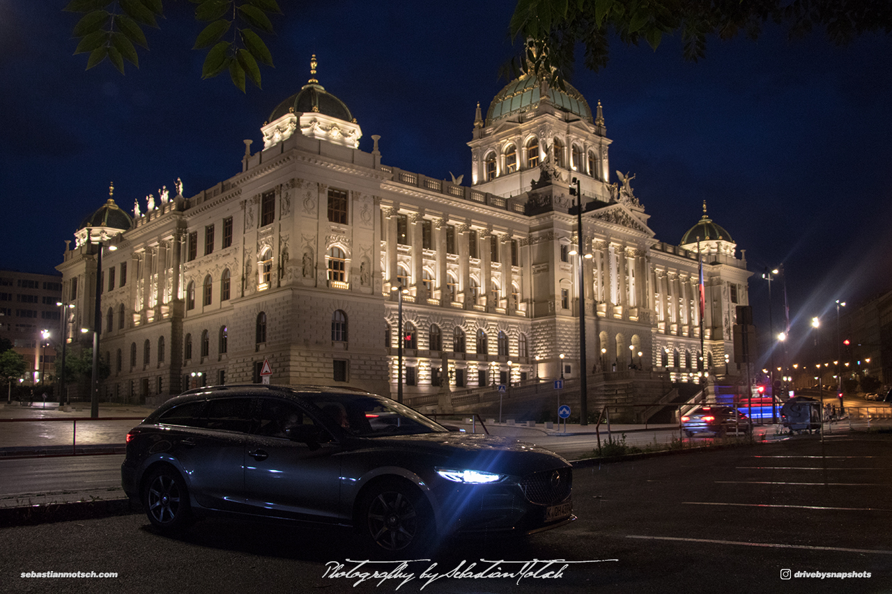 Mazda 6 Kombi at Národní Muzeum Prague Drive-by Snapshot by Sebastian Motsch