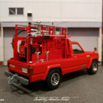 Aoshima Nissan Safari JDM Fire Engine by Sebastian Motsch