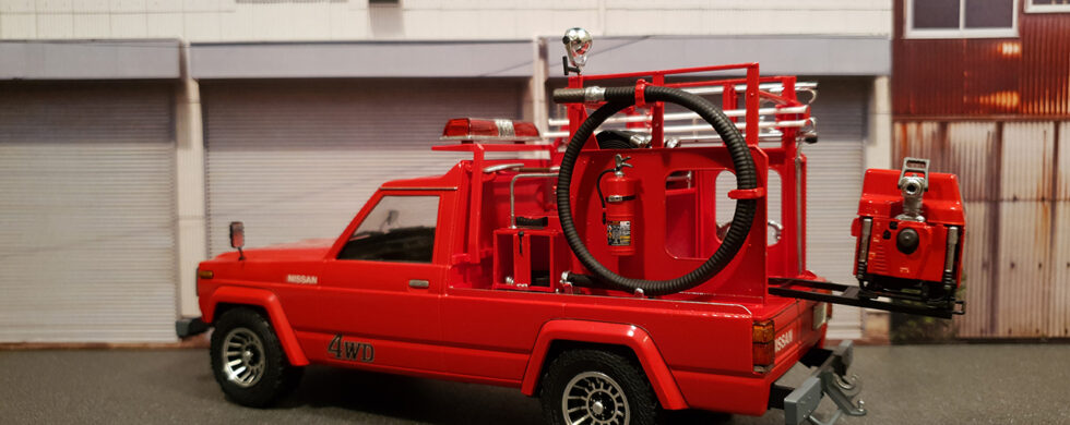 Aoshima Nissan Safari JDM Fire Engine by Sebastian Motsch