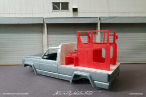 Aoshima Nissan Safari JDM Fire Engine by Sebastian Motsch