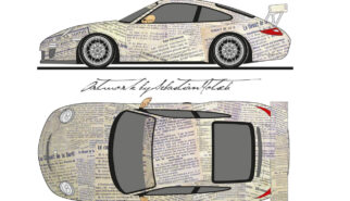 Porsche 911 997 GT3 RS Livery Design by Sebastian Motsch