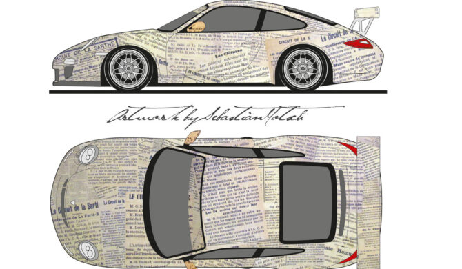 Porsche 911 997 GT3 RS Livery Design by Sebastian Motsch