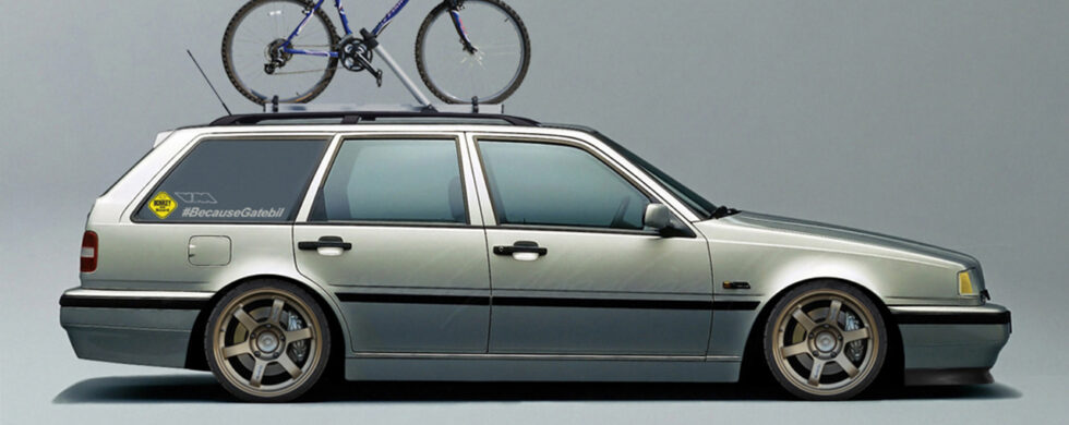 Volvo 460 Wagon Photoshop by Sebastian Motsch