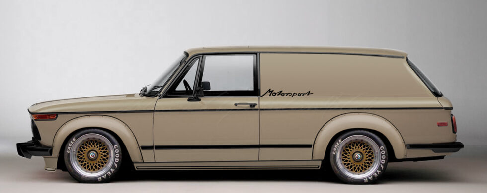 BMW 2002 Turbo Panel Wagon Motorsport Photoshop by Sebastian Motsch