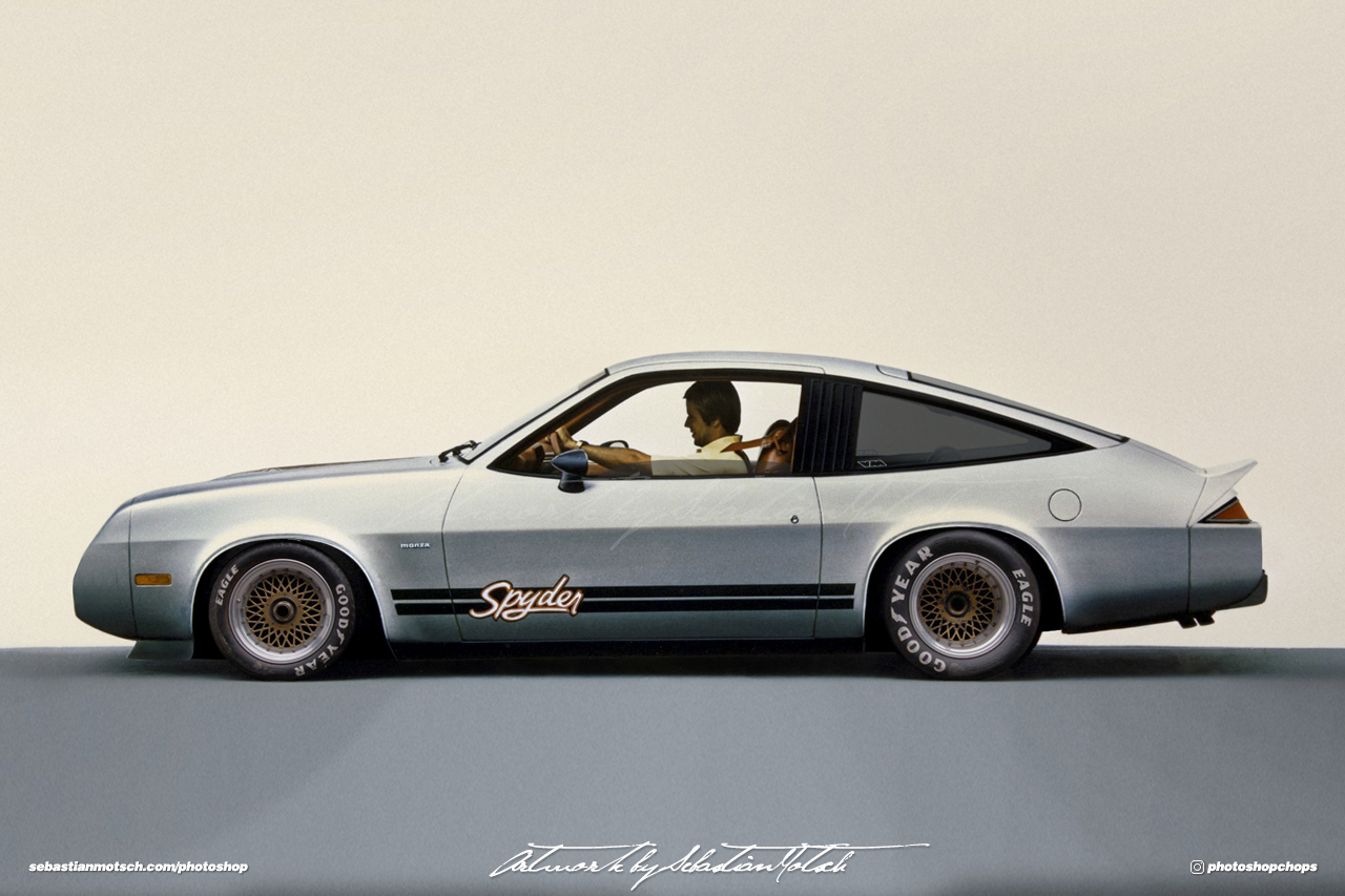 Chevrolet Monza 2+2 Spyder Photoshop by Sebastian Motsch