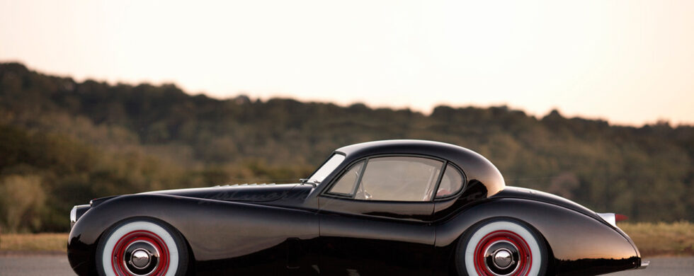 Jaguar XK120 Fixed Head Coupé Outlaw Photoshop by Sebastian Motsch