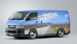 Toyota Hiace H200 Quantum Van Photoshop by Sebastian Motsch