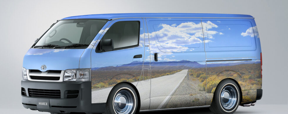 Toyota Hiace H200 Quantum Van Photoshop by Sebastian Motsch