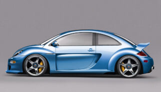 Volkswagen New Beetle CGT Concept Photoshop by Sebastian Motsch