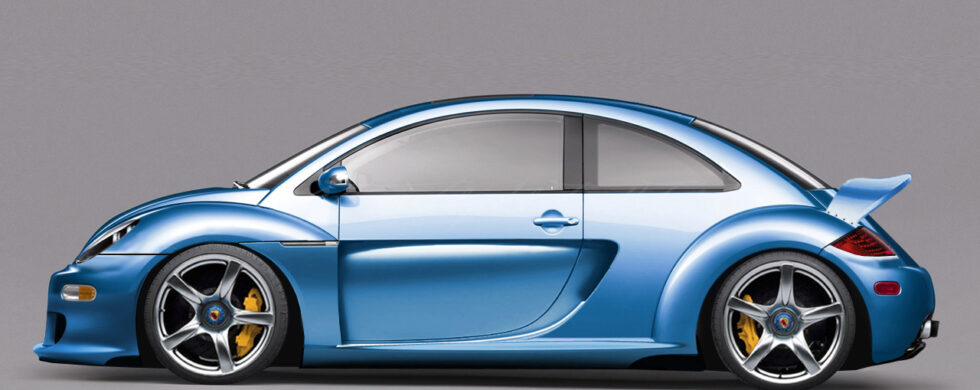 Volkswagen New Beetle CGT Concept Photoshop by Sebastian Motsch