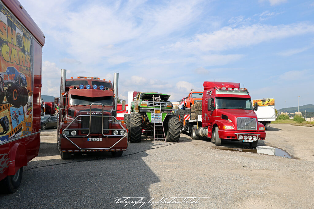 MACK Monster Truck France Route Nationale 7 Drive-by Snapshots by Sebastian Motsch