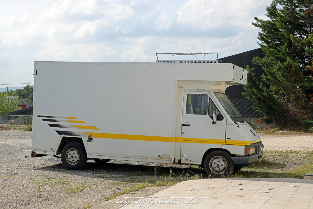 Renault Master Moving Van France Route Nationale 7 Drive-by Snapshots by Sebastian Motsch