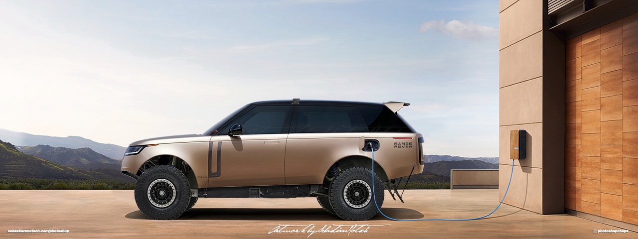 Range Rover Autobiography P510E Baja 1000 Photoshop by Sebastian Motsch full
