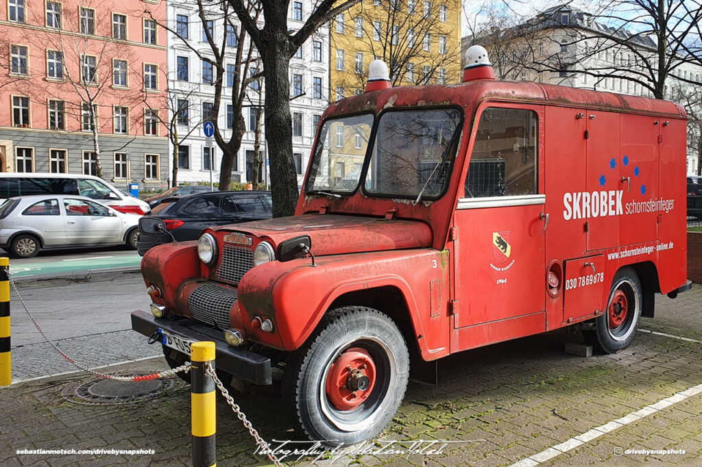 Austin Gipsy Fire Engine in Berlin Drive-by Snapshots by Sebastian Motsch