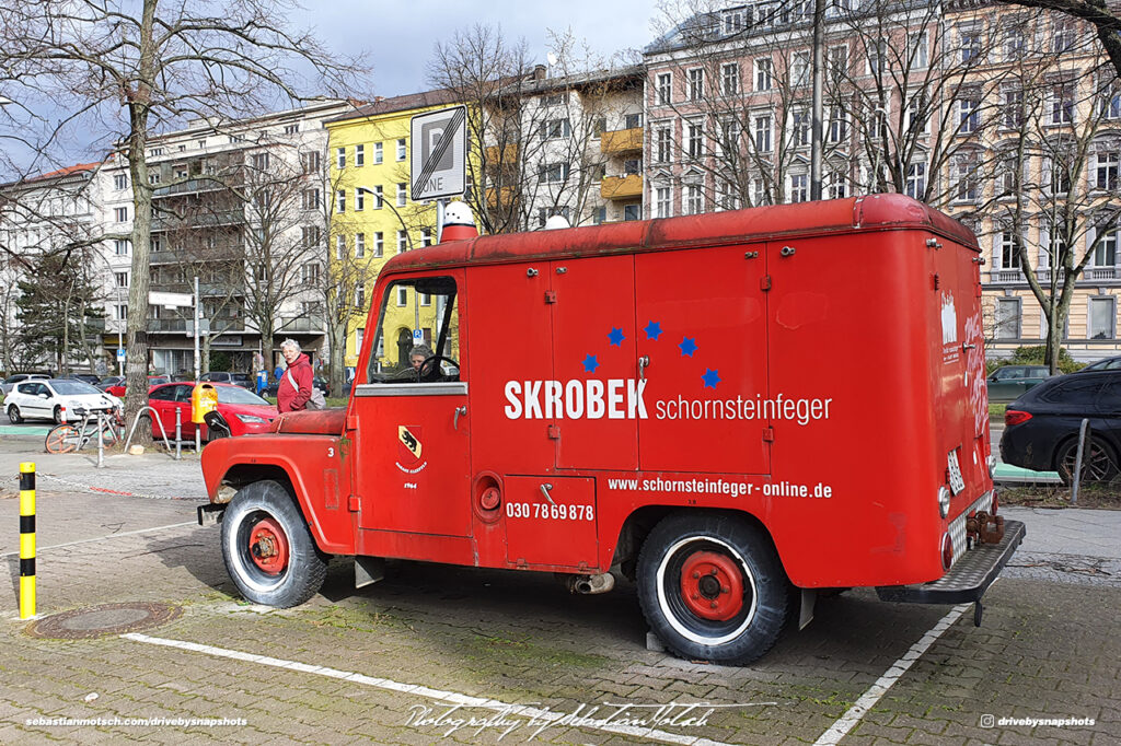 Austin Gipsy Fire Engine in Berlin Drive-by Snapshots by Sebastian Motsch