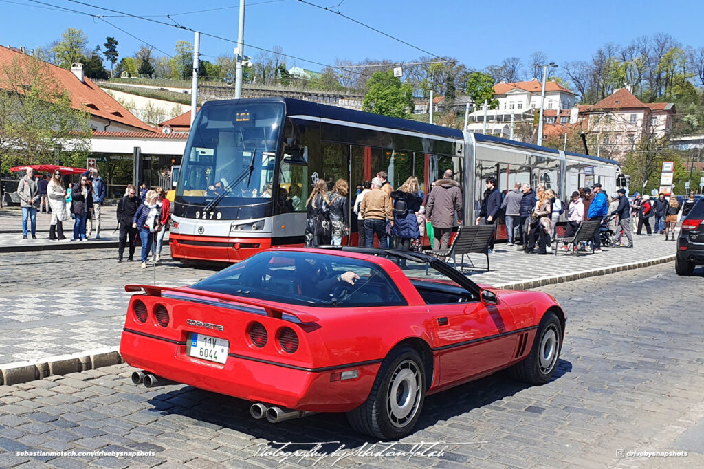 Chevrolet Corvette C4 in Praha Czech Republic Drive-by Snapshots by Sebastian Motsch