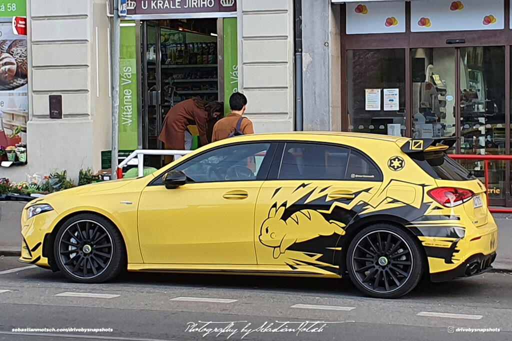Mercedes-Benz A45 AMG Praha Czech Republic Drive-by Snapshots by Sebastian Motsch