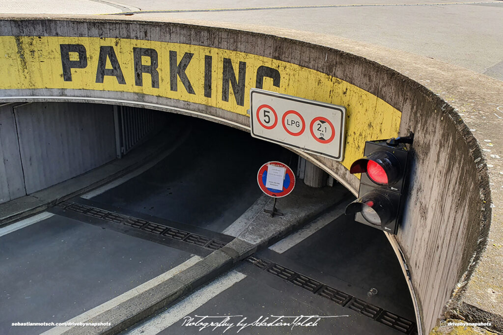 Underground Parking Praha Czech Republic Drive-by Snapshots by Sebastian Motsch