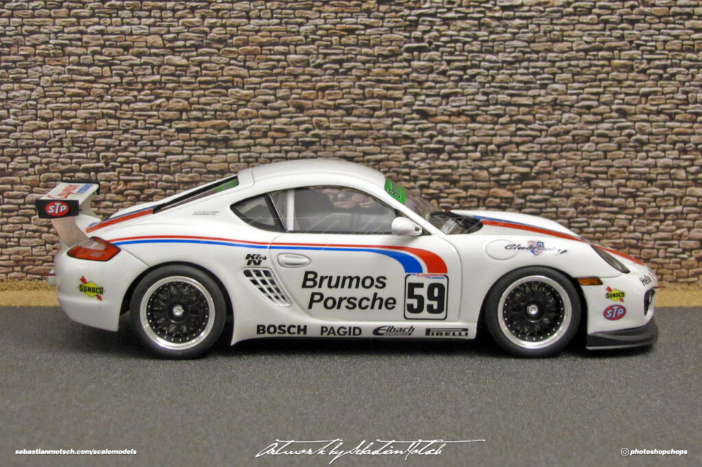 Porsche 987 Cayman Interseries Bumos 59 Scale Model by Sebastian Motsch 04