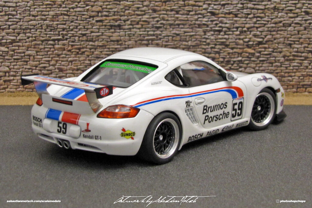 Porsche 987 Cayman Interseries Bumos 59 Scale Model by Sebastian Motsch 05