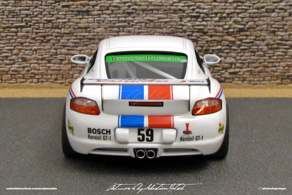 Porsche 987 Cayman Interseries Bumos 59 Scale Model by Sebastian Motsch 06
