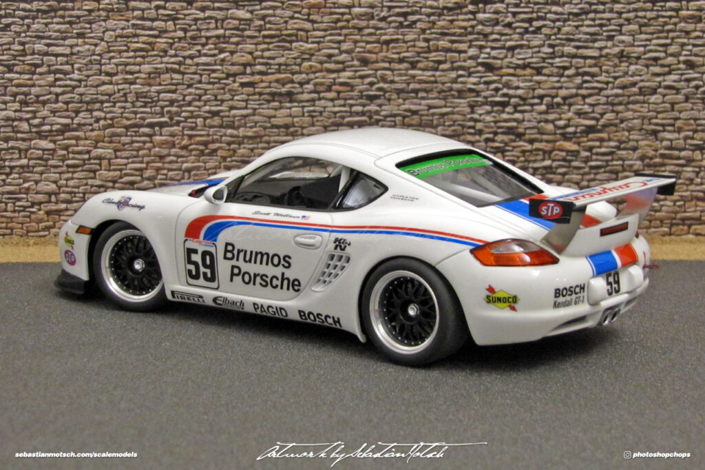 Porsche 987 Cayman Interseries Bumos 59 Scale Model by Sebastian Motsch 07