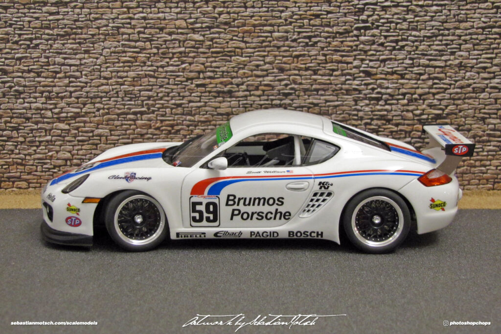 Porsche 987 Cayman Interseries Bumos 59 Scale Model by Sebastian Motsch 08