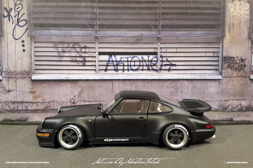 Welly Porsche 911 Turbo Scale Model by Sebastian Motsch