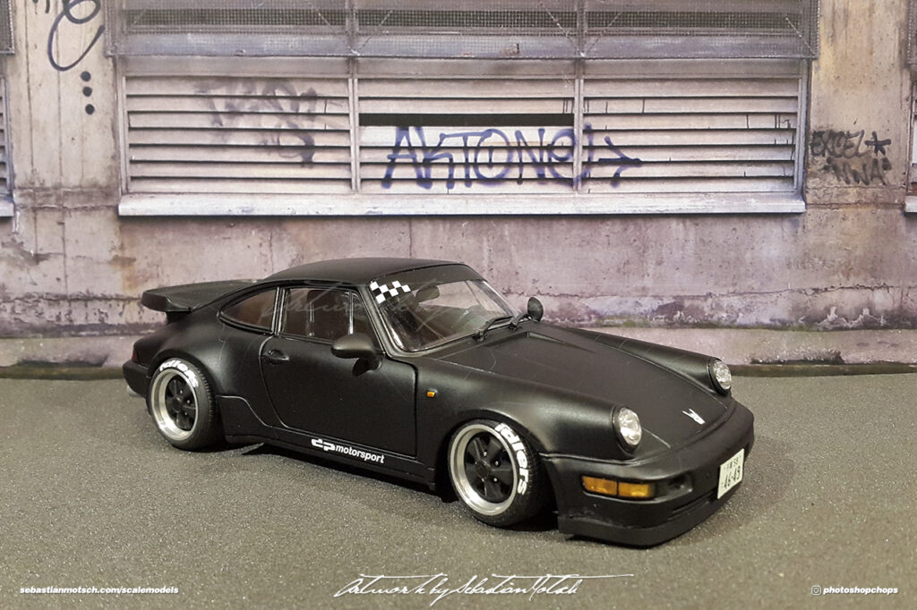 Welly Porsche 911 Turbo Scale Model by Sebastian Motsch