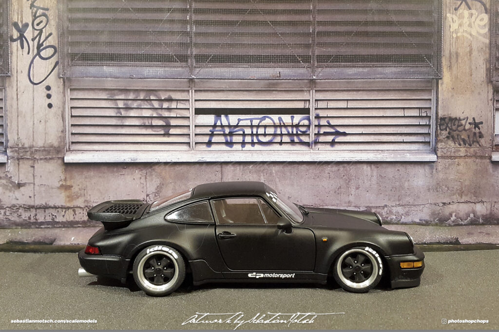 Welly Porsche 911 Turbo Scale Model by Sebastian Motsch