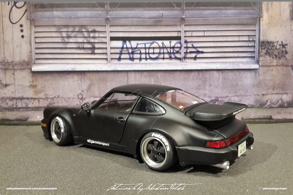 Welly Porsche 911 Turbo Scale Model by Sebastian Motsch