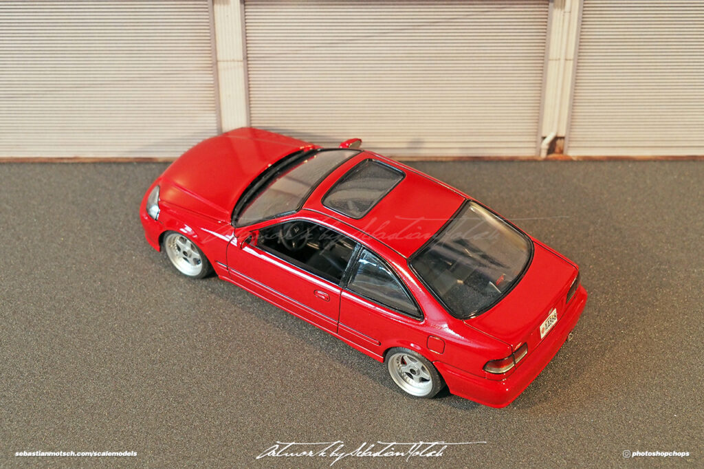 Revell Honda Civic Si Coupé EJ Scale Model by Sebastian Motsch