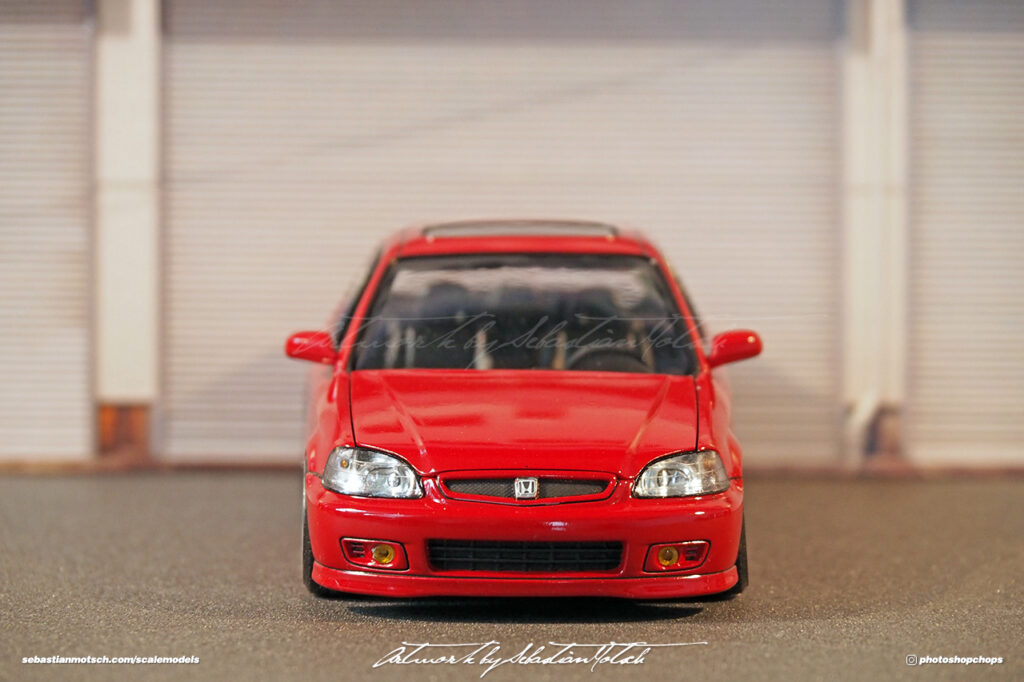 Revell Honda Civic Si Coupé EJ Scale Model by Sebastian Motsch