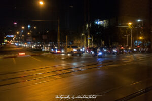 Bangkok Railroad Crossing at Night Photo by Sebastian Motsch