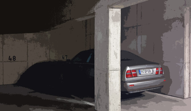 Lancia Kappa Coupe 838 Artwork by Sebastian Motsch